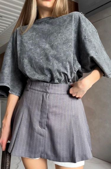 Футболка жіноча варена Oversize💘 | Зображення 1