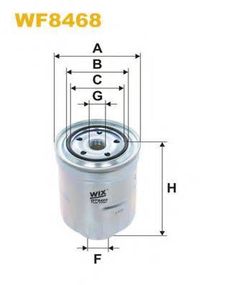 Фільтр паливний MITSUBISHI ASX, LANCER 1.8-2.2 DI-D 10- (вир-во WIX-FILTERS) WIX FILTERS WF8468 на MITSUBISHI OUTLANDER SPORT (GA_W_)
