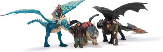Игровой набор Dreamworks Dragons Как приручить дракона Злобный Змеевик и всадница Астрид | Зображення 8