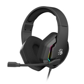Гарнітура ігрова Bloody G260p (Black) з підсвічуванням, USB, колір чорний