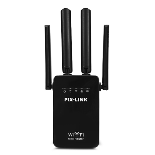 WiFi усилитель PIX-LINK LV-WR09 Wireless-N Repeater — мощный ретранслятор 300Mbps с двумя антеннами и LAN-портом