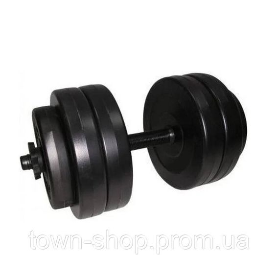 Гантель наборная композитная в пластиковой оболочке Rock pro 13 кг NE-PL-G-013