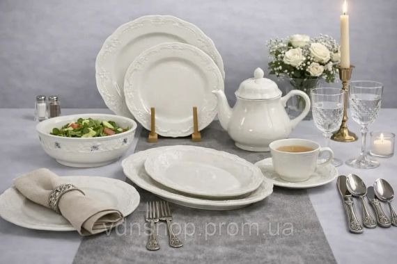 Столовий сервіз на 6 осіб 34 предмети DY09
