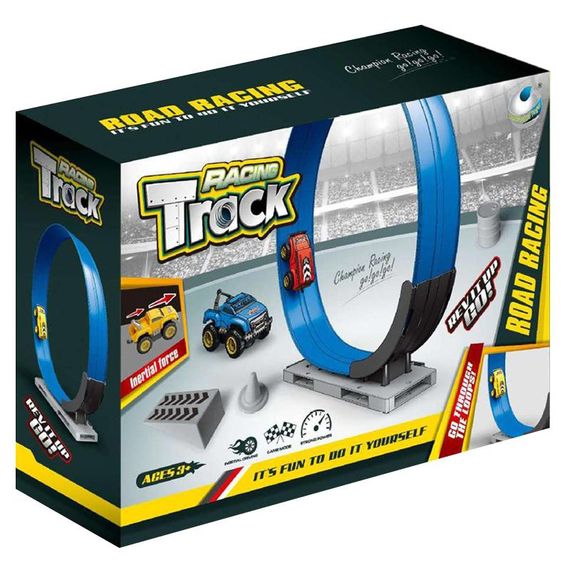 Интерактивный трек с инерционной машинкой SHT 088-4 (1CAR) Blue | Зображення 1