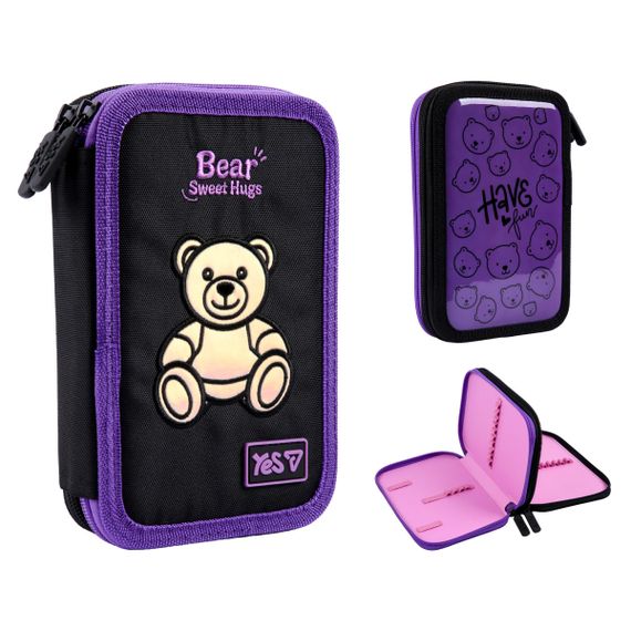 Пенал твердий YES HP-01 Bear Sweet Hugs 533710 4х13х21 см