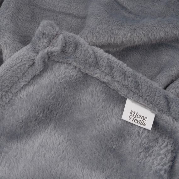Плед Ardesto Flannel 200х220см, 100% поліестер, сірий світлий (ART0228SB) | Зображення 2