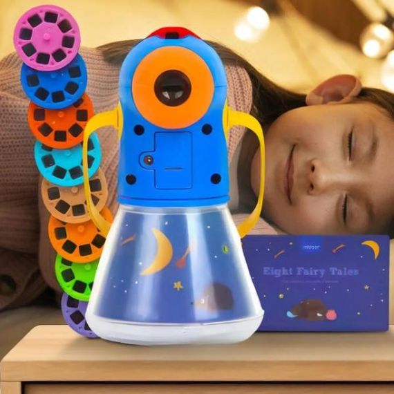 Проектор з казками 8шт Mideer Різнокольоровий