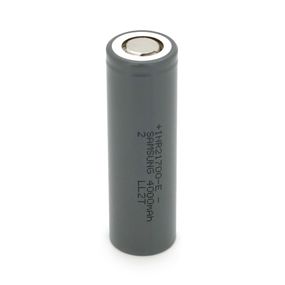 Акумулятор 21700 Li-Ion Samsung (For Tesla) INR21700E, 4000mAh-5C, 4.2/3.7/2.5V, Gray, 2 шт. в упаковці, ціна за 1 шт