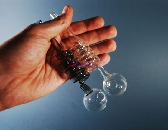 Стеклянная трубка Oil Circle Серый | Зображення 2