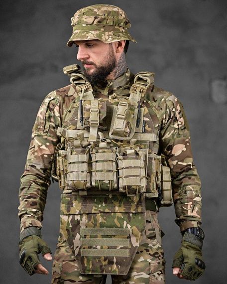 Качественная плитоноска мультикам Single sword STATIX мультикам  НП4872