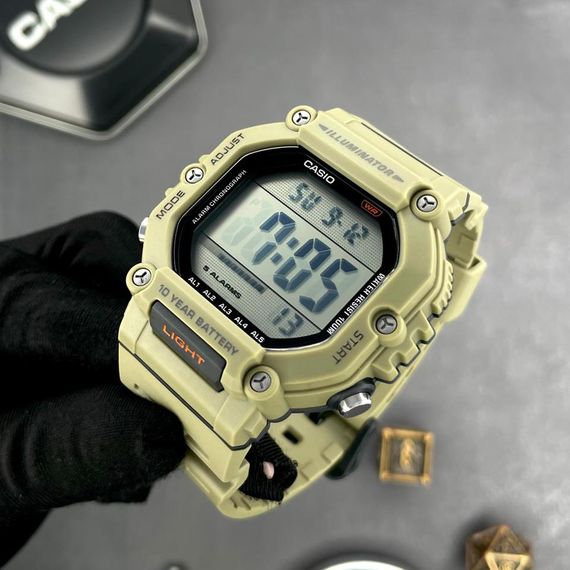 Чоловічий годинник Casio AE-1600H-5A | Зображення 1