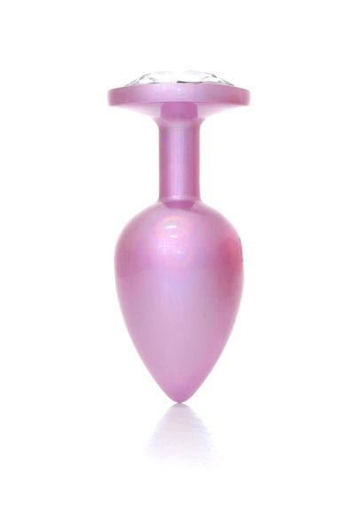Анальна пробка - Jewellery Pearl Pink Plug Clear L Sex Aura | Зображення 4