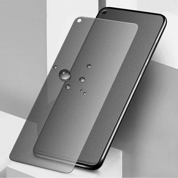 Матове захисне скло 2.5D для Oppo Reno 8T колір Чорний | Зображення 2