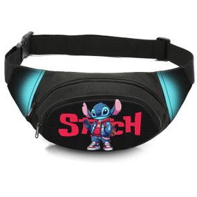 Сумка-бананка детская с принтом Стич поясная сумка для мальчика (4634)