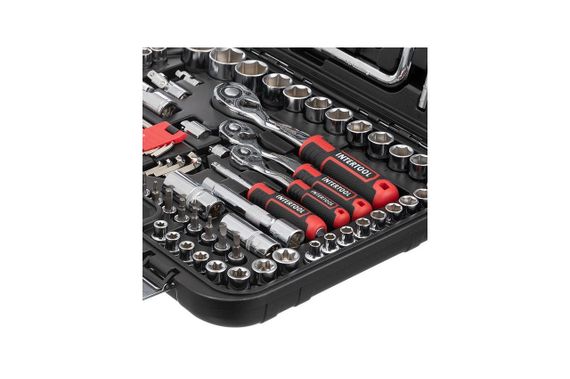 Набор инструмента Intertool - 1/4" x 3/8" x 1/2" 126 ед. Storm (ET-8126) | Зображення 7