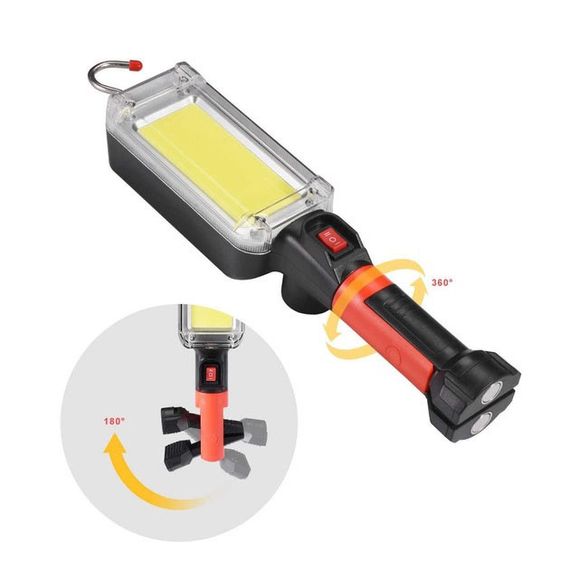 Ліхтар прожектор переносний, Акумуляторна лампа для кемпінгу ліхтар кемпінговий, Кемпінговий світильник AK-30
