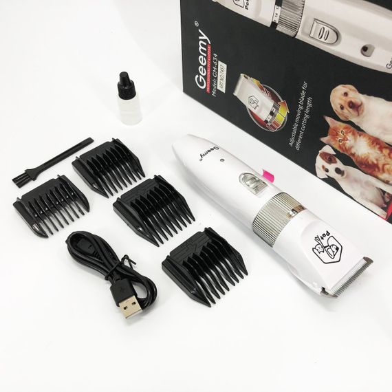 Машинка Gemei GM-634 для стрижки тварин машинка для грумінгу | Зображення 8