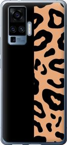 Чехол на Vivo X50 Pro Пятна леопарда "4269u-1956-17620"
