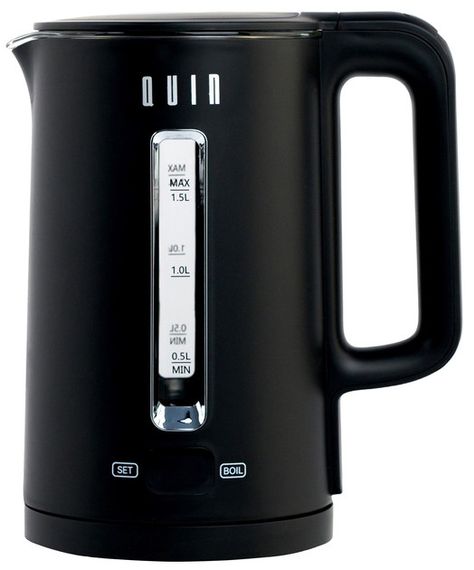 Електрочайник QUIN KTL-202 Black 1.5 л чорний