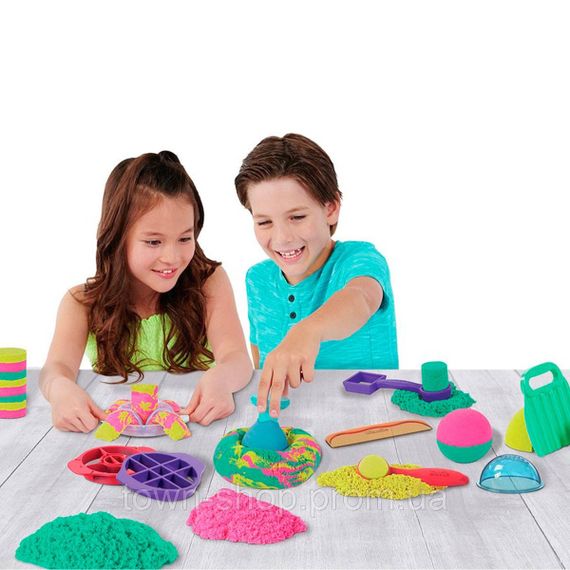 Набор песка для детского творчества - Kinetic Sand Цветные приключения | Зображення 7