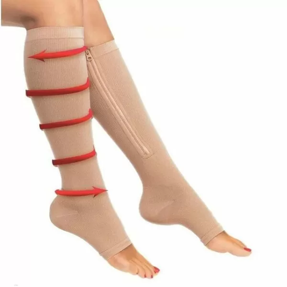 Компресійні гольфи на змійці Zip Sox Помошь у разі варикозу | Зображення 1