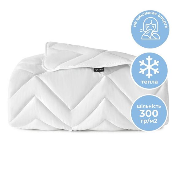 Ковдра IDEIA 86860 Україна 155*210  мікрофібра Білий