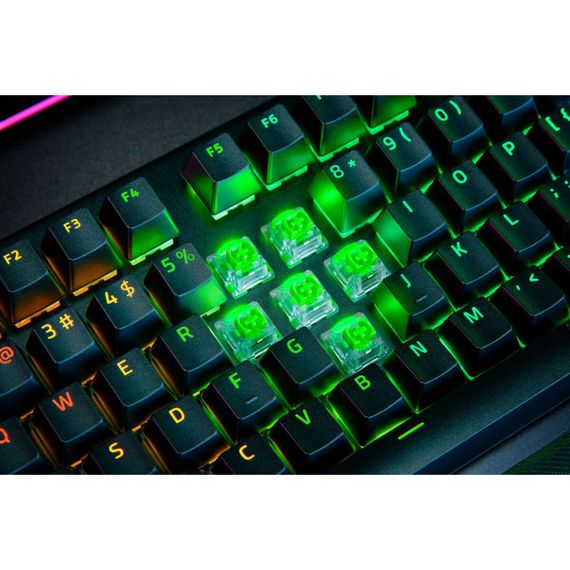 Клавіатура Razer BlackWidow V4 PRO Green Switch USB UA Black (RZ03-04680100-R3M1) | Зображення 7