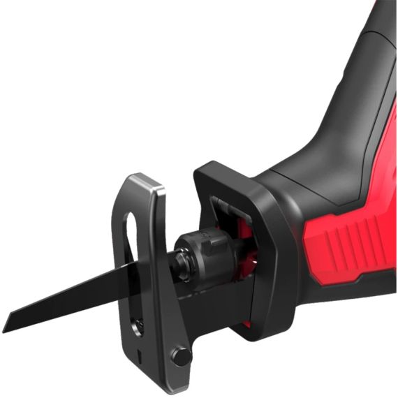 Шабельна пила акумуляторна RS-218M Haisser  18В, 3000 об/хв, 15мм робочого ходу, глибина пропилу дерева 60мм, металу 6мм | Зображення 2