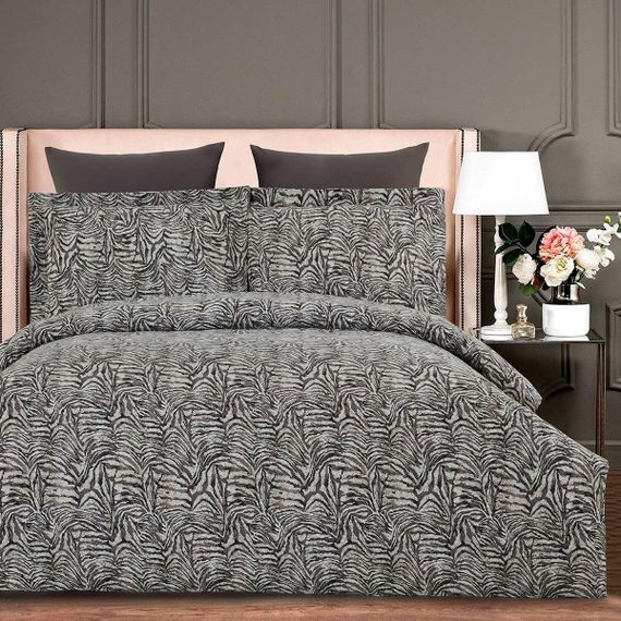Постільна білизна євро Arya Exotic Alamode Сатин AR-TR1005577 200х220 см | Зображення 4