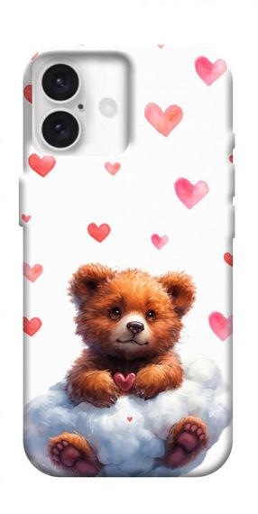 Чохол з картинкою Animals love 4 для Apple iPhone 16 (6.1")