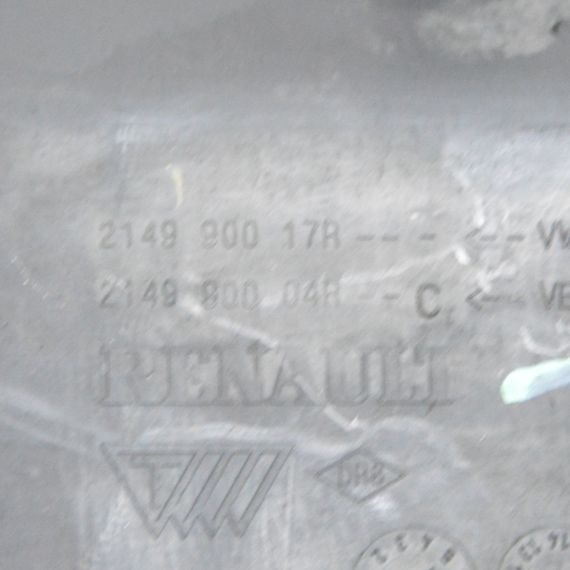 Дефлектор радіатора лівий Renault Laguna III 2007-2015 Повітропровід лівий Рено Лагуна 3 214990017R 214990004R | Зображення 2