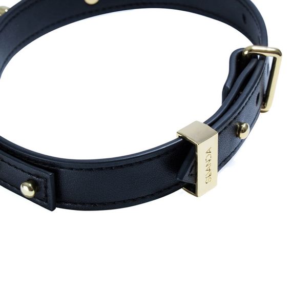 Ошейник LOCKINK Dark DIY Alphabet Collar Черный One Size | Зображення 8
