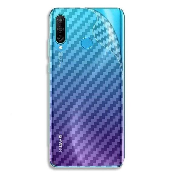 Карбоновая пленка на корпус для Huawei P40 lite E | Зображення 1