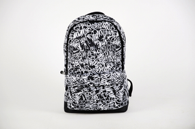 Рюкзак граффити белый