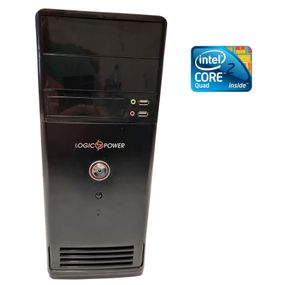 ПК Б-клас LogicPower Tower / Intel Core 2 Quad Q6600 (4 ядра по 2.4 GHz) / 8 GB DDR3 / 250 GB HDD / Intel GMA Graphics X4500 / 400W б/в