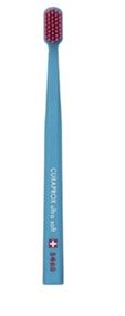 Зубна щітка Curaprox CS 5460 "Ultra Soft", d 0,10 мм. Бірюзовий з рожевим (TP)