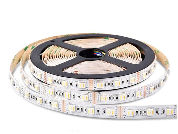 Світлодіодна LED стрічка PROLUM™ 12V; 5050\60; IP20; Series "PRO", RGB + CCT