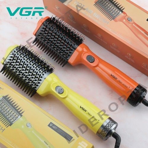 Фен-стайлер VGR V-497 Yellow Professional з іонізацією для створення стильних зачісок (45702-V-497 YELLOW_545) | Зображення 1