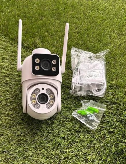 Камера видеонаблюдения 6MP ICESEE поворотная, с двумя объективами A28 | Зображення 2