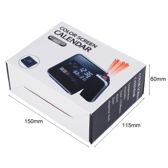 Часы-метеостанция с проектором времени DS-8190 | Зображення 1