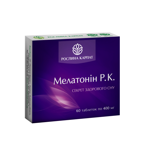 Мелатонін Р.К. Дієтична добавка таблетки №60