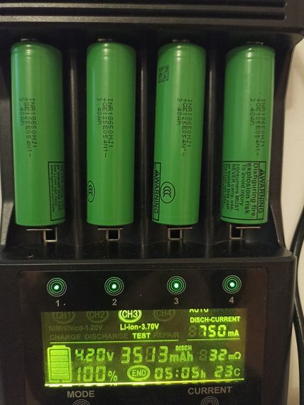 Акумулятор високострумовий LG MJ1 ICR 18650 MJ1 3.7 V 3400 mAh батарея літій-іонна Li-Ion | Зображення 1