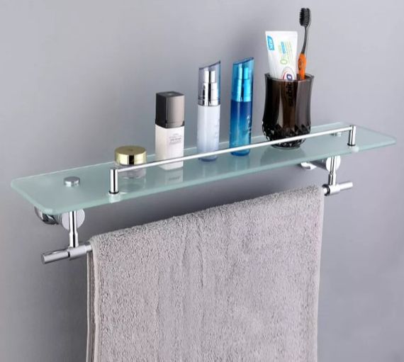 Полиця з тримачем для рушників Gappo G1807-4 | Зображення 1