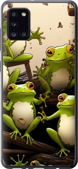 Чехол на Samsung Galaxy A31 A315F Жабки "5656u-1908-17620"