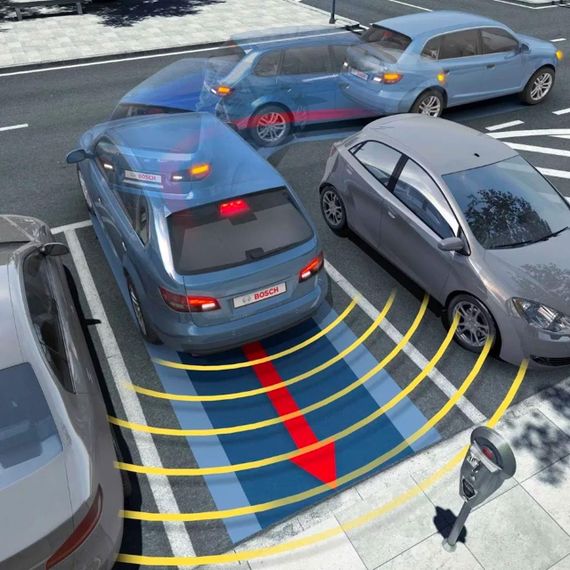 Парктроник на 4 датчика для автомобиля Car Radar / Парковочная система автомобильная с дисплеем / Парктроник с | Зображення 1