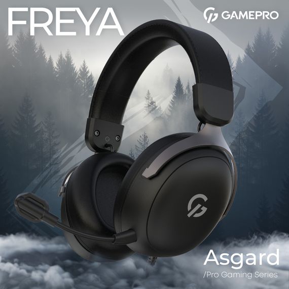 Навушники GamePro Asgard Freya Black (HS145B) | Зображення 2