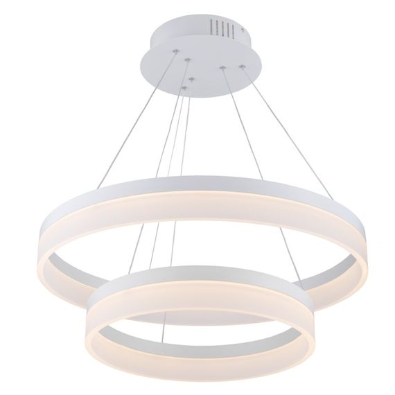 Светильник потолочный подвесной светодиодный BR-962S/36W+54W LED WH | Зображення 2