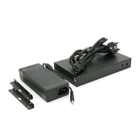 8мі портовий PoE Full Gigabit комутатор ONV-POE33108PFG, 8xPoe1000Мбіт + 1х1000 Мбіт + 1xSFP 1000Мбіт, до 250м, IEEE802.3af/at, | Зображення 3