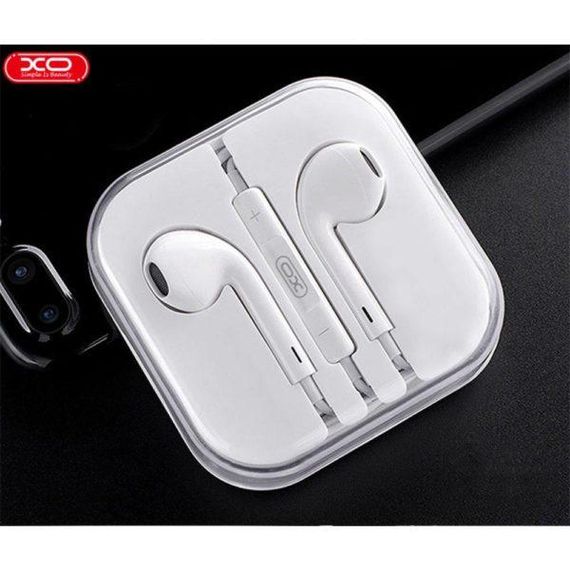 Наушники XO S31 с микрофоном mini jack 3.5 white | Зображення 2