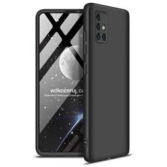 Чохол GKK 360 градусів для Samsung Galaxy A31 колір Чорний